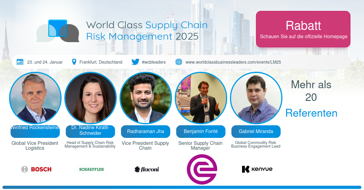 World Class Supply Chain Risk Management 2025