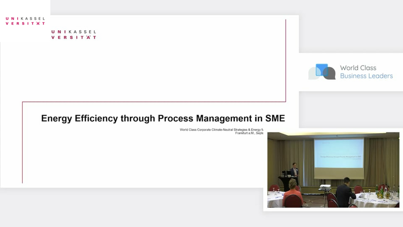 Energy Efficiency Through Process Management