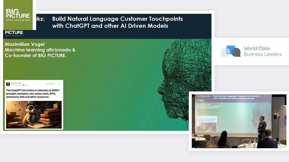  And it Speaks: Build Natural Language Customer Touchpoints with ChatGPT and other AI Driven Models