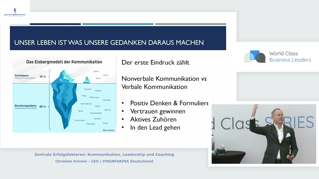 Zentrale Erfolgsfaktoren: Kommunikation, Leadership und Coaching