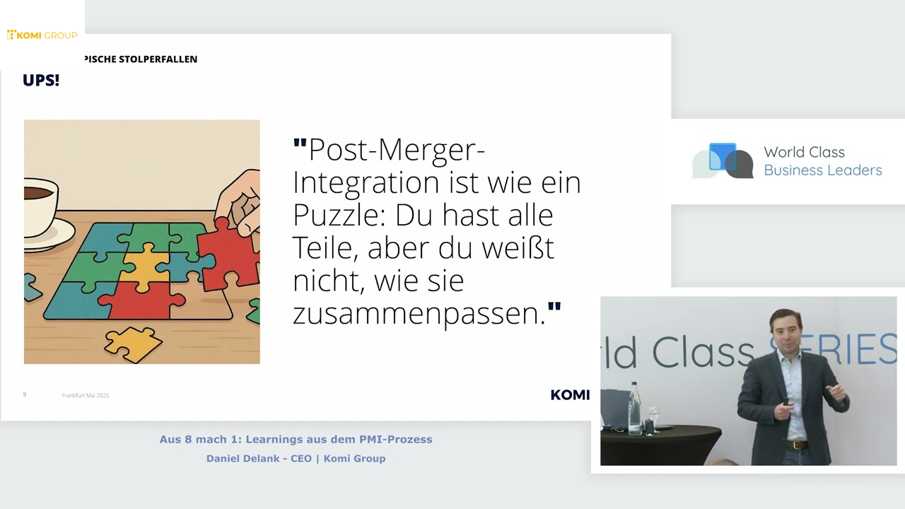 Aus 8 mach 1: Learnings aus dem PMI-Prozess