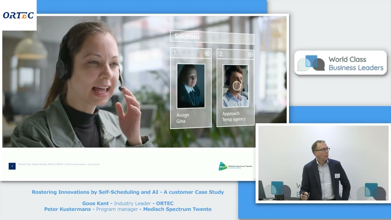 Rostering Innovations by Self-Scheduling and AI -  A customer Case Study