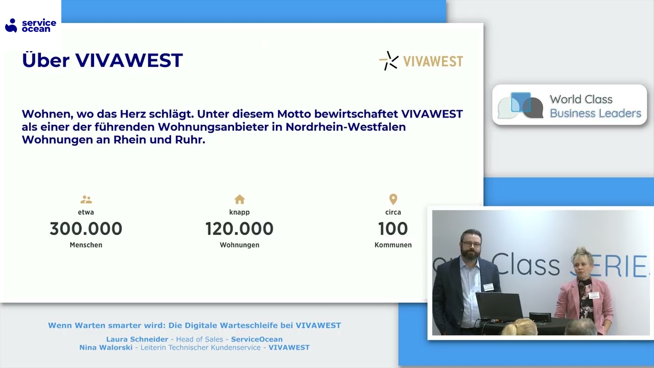 Wenn Warten smarter wird: Die Digitale Warteschleife bei VIVAWEST