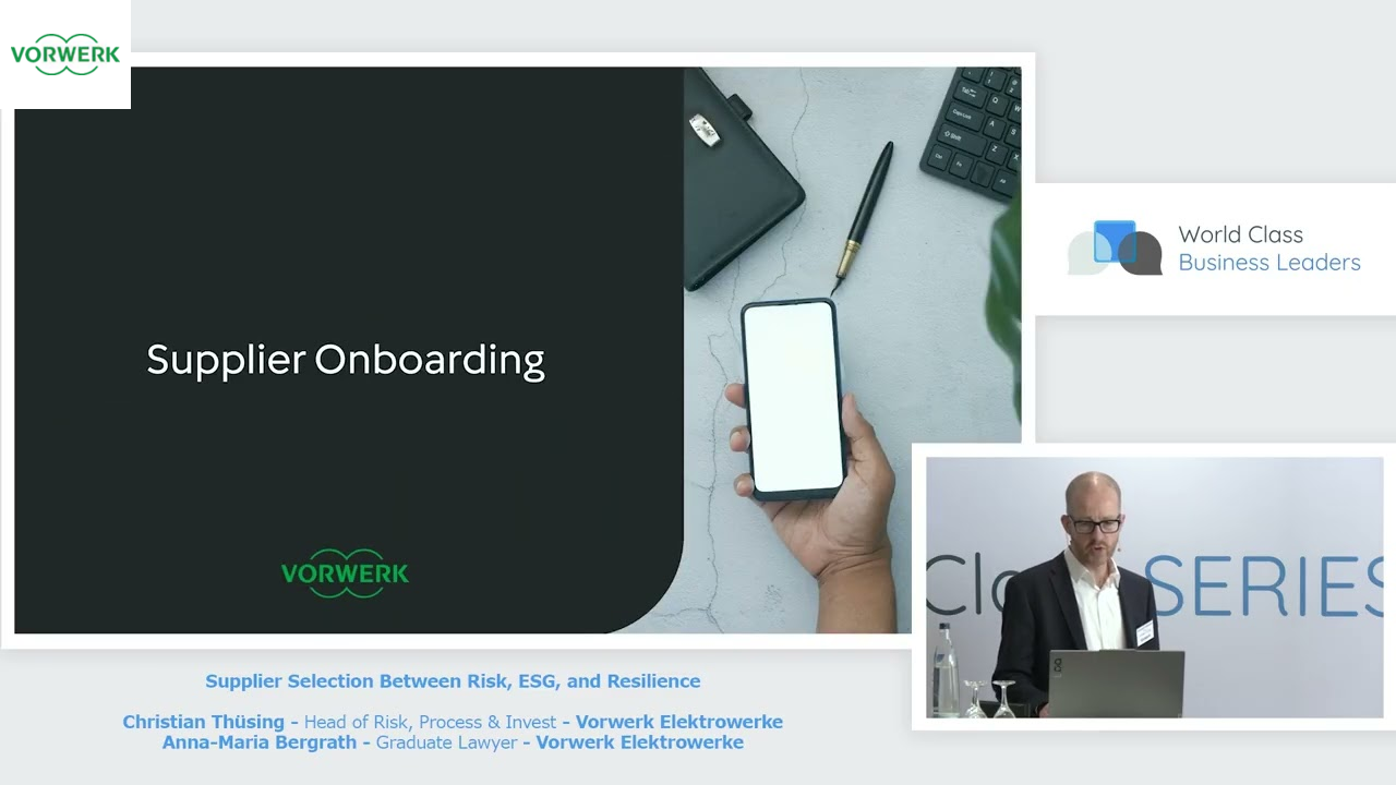 Supplier Selection Between Risk, ESG, and Resilience