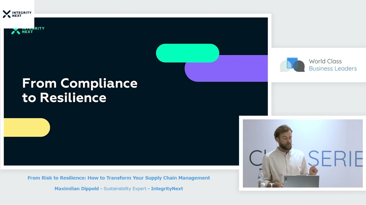 From Risk to Resilience: How to Transform Your Supply Chain Management