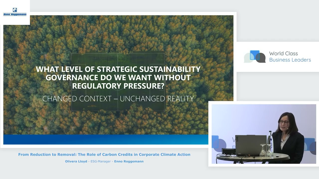 From Reduction to Removal: The Role of Carbon Credits in Corporate Climate Action