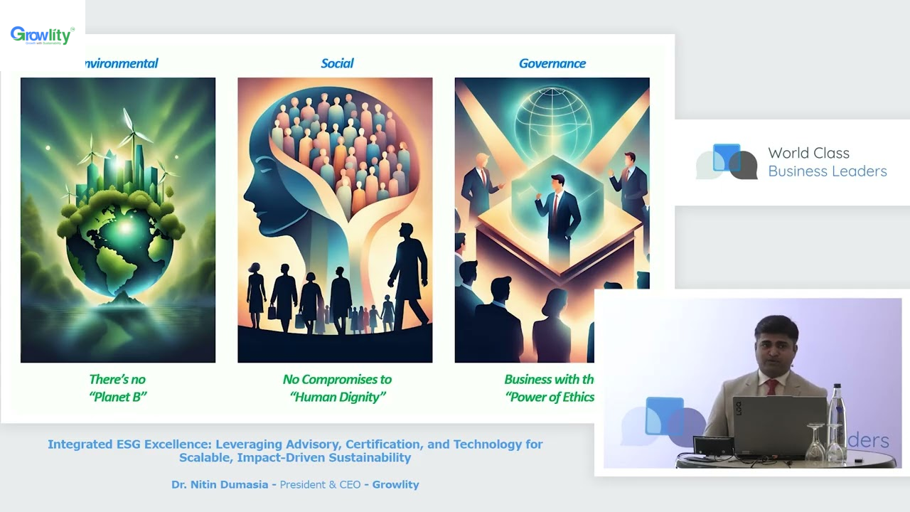 Integrated ESG Excellence: Leveraging Advisory, Certification, and Technology for Scalable, Impact-Driven Sustainability
