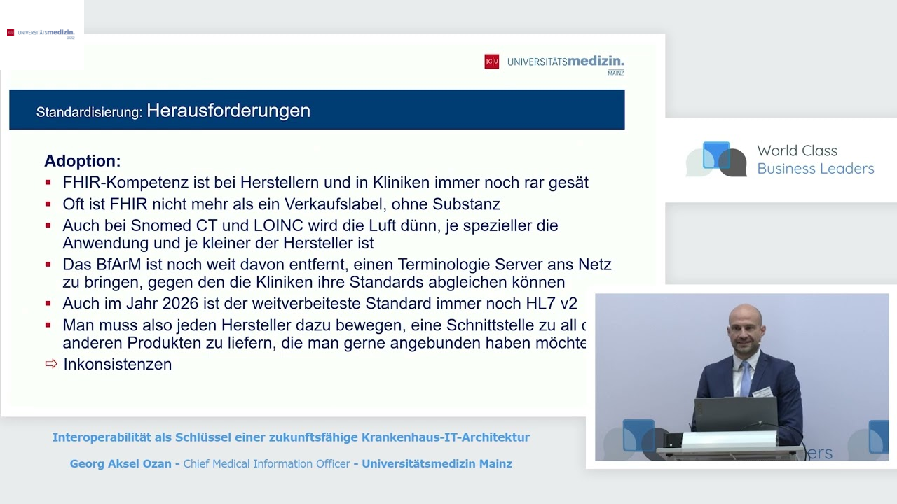 Interoperabilität als Schlüssel einer zukunftsfähige Krankenhaus-IT-Architektur