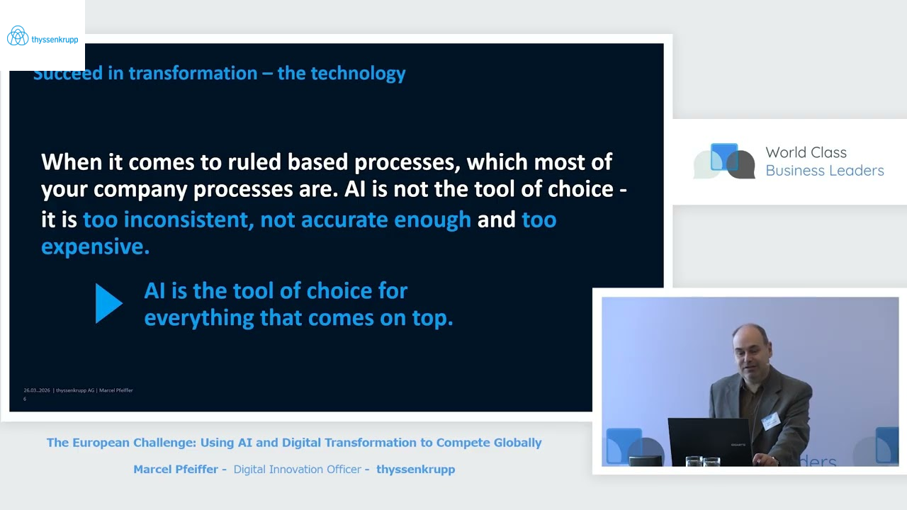 The European Challenge: Using AI and Digital Transformation to Compete Globally