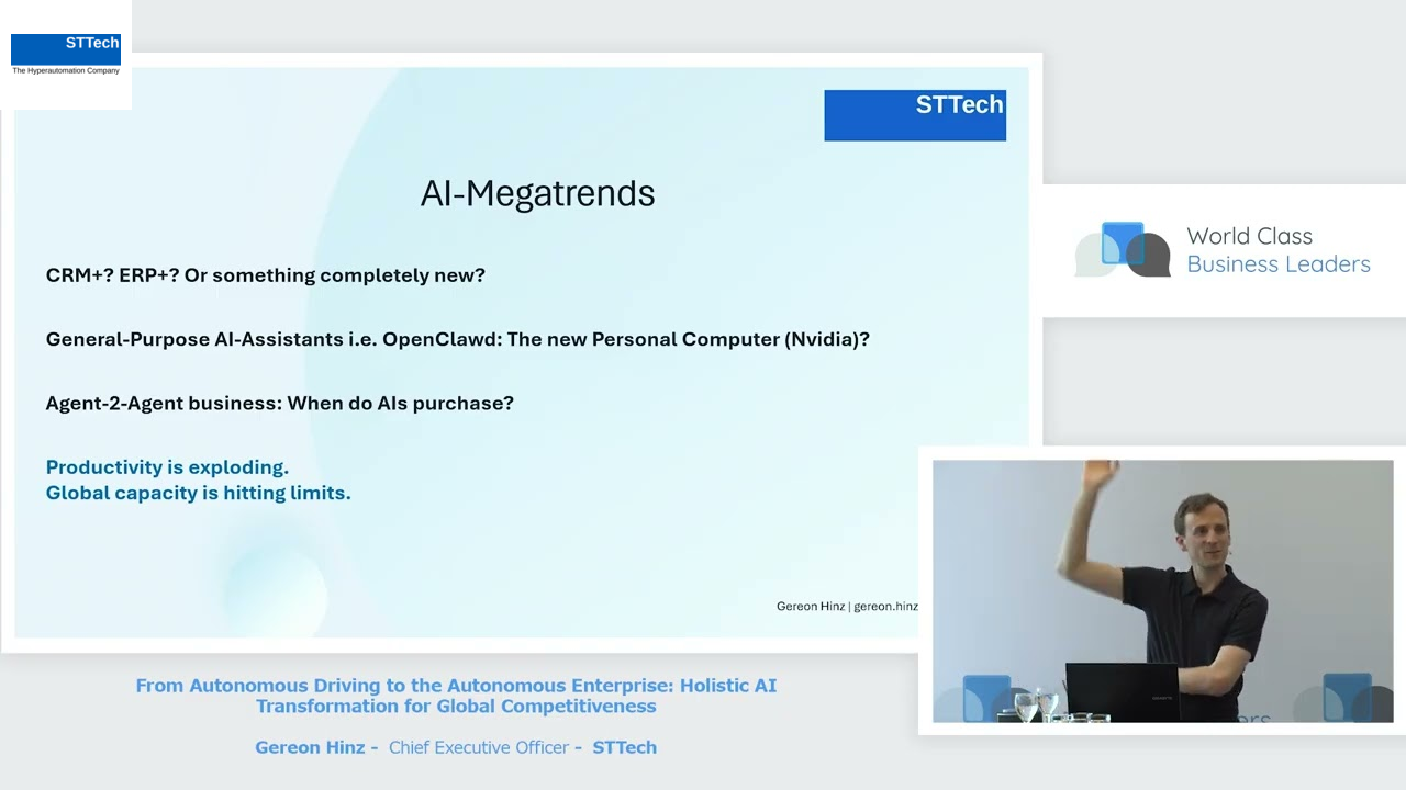 From Autonomous Driving to the Autonomous Enterprise: Holistic AI Transformation for Global Competitiveness